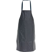 Navy Stripe Bib Apron