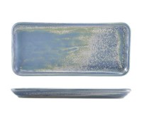 Seafoam Blue Terra Narrow Rectangular Platter