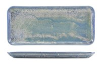 Seafoam Blue Terra Narrow Rectangular Platter