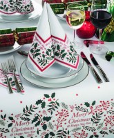 Jolly Holly Table Setting