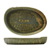 KozoMidoriDeepOvalPlate