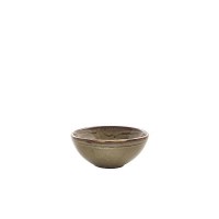 Smoke Grey Terra Porcelain Organic Ramekin