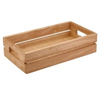 1/3 GN Acacia Wood Riser/Box