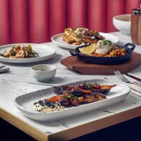 Sereno Strato Rectangular Platter