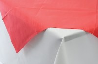 Red Paper Tablecover