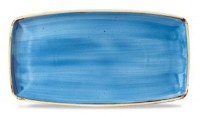 Stonecast Cornflower Blue Oblong Plate