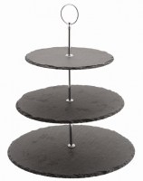 Three Tier Slate Cake Stand