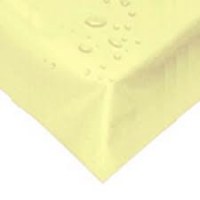 Swansilk Plain Devon Cream Wipeable Tablecovers