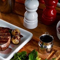 Miniature Milk Churn used for saucer with steak service