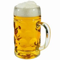 Glass Beer Stein