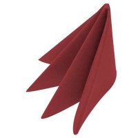 Swansoft Burgundy Linen Style Napkin