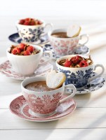 Churchill Vintage Print Cups and Saucers