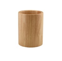 Hevea Wood Cutlery Holder 