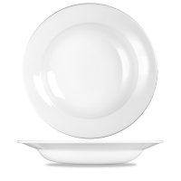 Churchill White Profile Pasta Bowl 