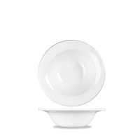 Churchill White Profile Oatmeal Bowl