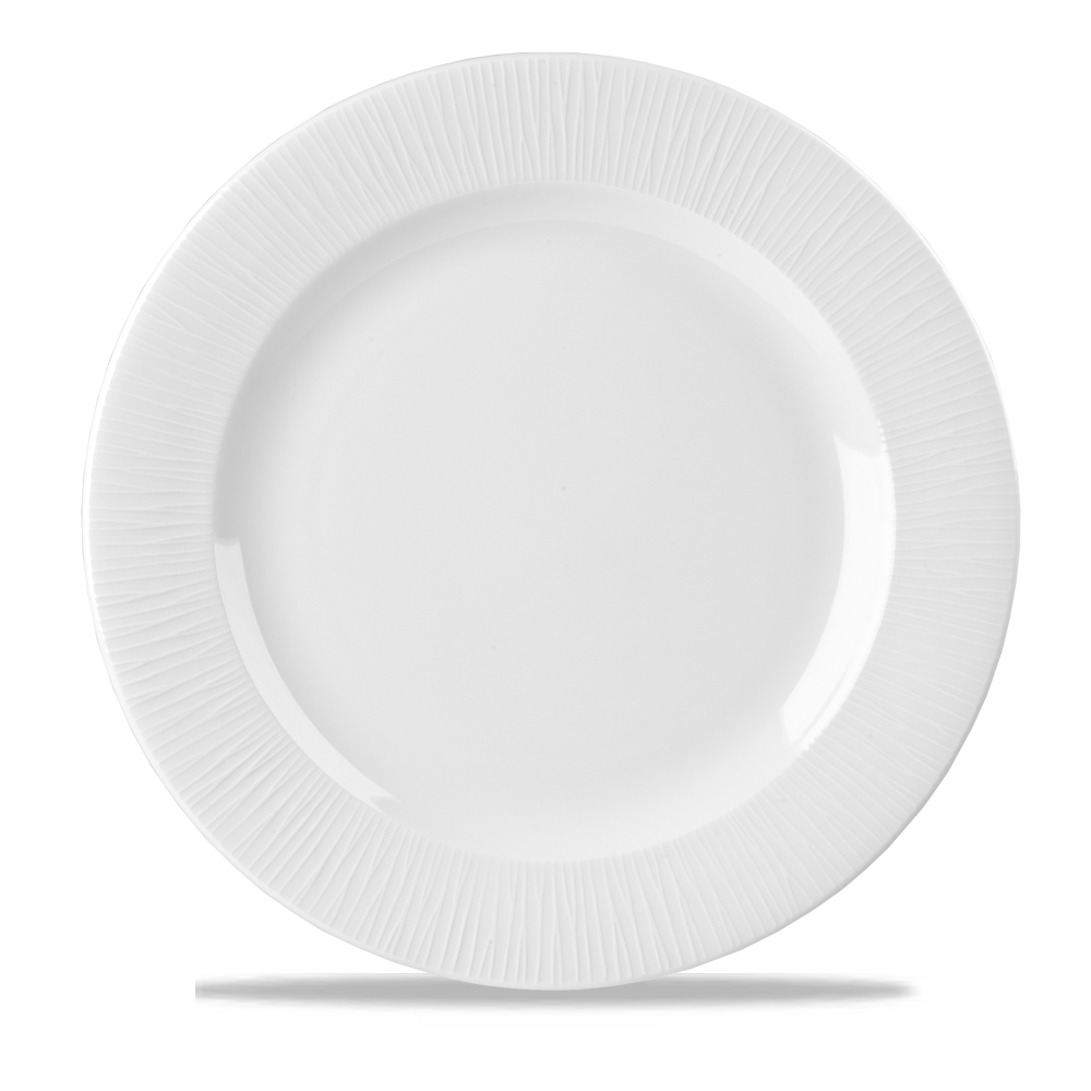 Churchill Bamboo FOOTED Plate Wholesale Churchill Footed Plate